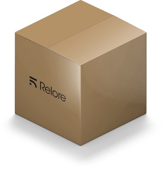 Relore - E-reader - 16GB - Incl zwart hoesje - Zwart - cover