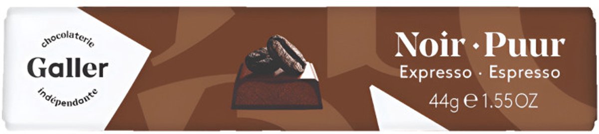 Chocoladereep Galler Dark Espresso, 44 g