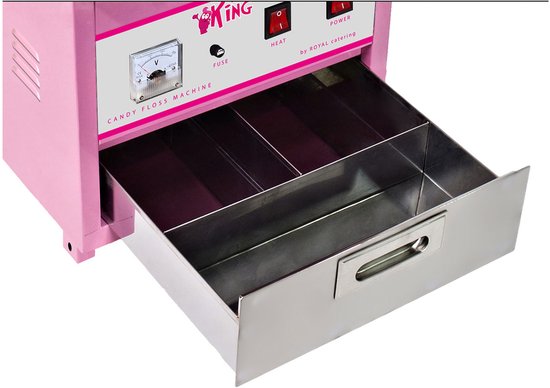 Suikerspinmachine met onderstel - 52 cm - Royal Catering — afbeelding 2