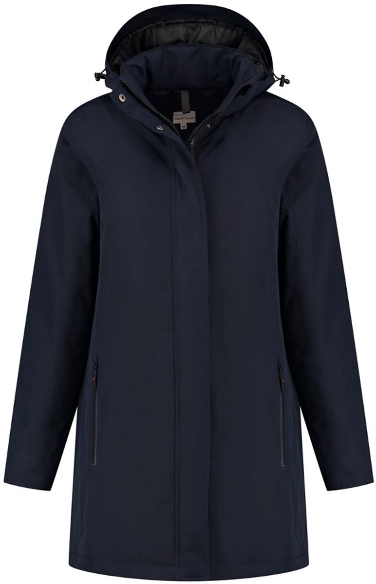 Santino Parka Santiago Ladies Blauw
