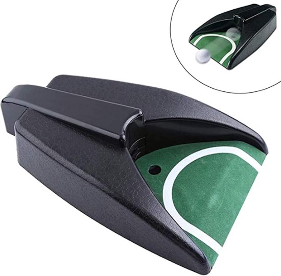 Dailygoods- Putting Cup Automatische Terugkeer - Indoor/Outdoor Golf - Schokbestendig/Duurzaam - Lichtgewicht/Draagbaar - Elegante Reliëf Textuur - Eenvoudig te Gebruiken - Golfputter van Dailygoods — afbeelding 2