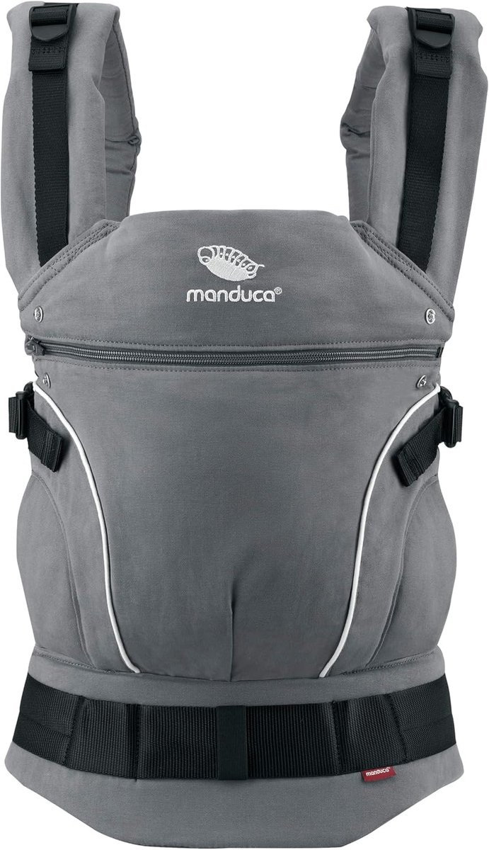 Baby Draagzak - Peuterdrager - Comfortabel Dragen - Verstelbare Rugverlenging - 35-20 Kg - Donkergrijs