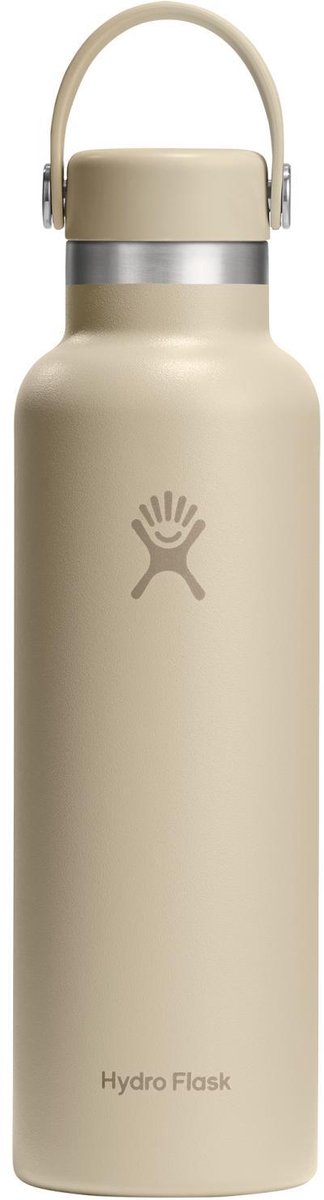Hydro Flask Standard Mouth Flex Cap Drinkfles (621 ml) - Oat