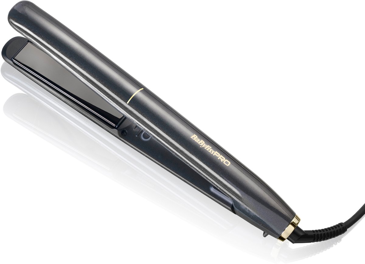 BaBylissPRO STILISTA Professionele Stijltang - Titanium Platen - Ionisch - Champagne Goud