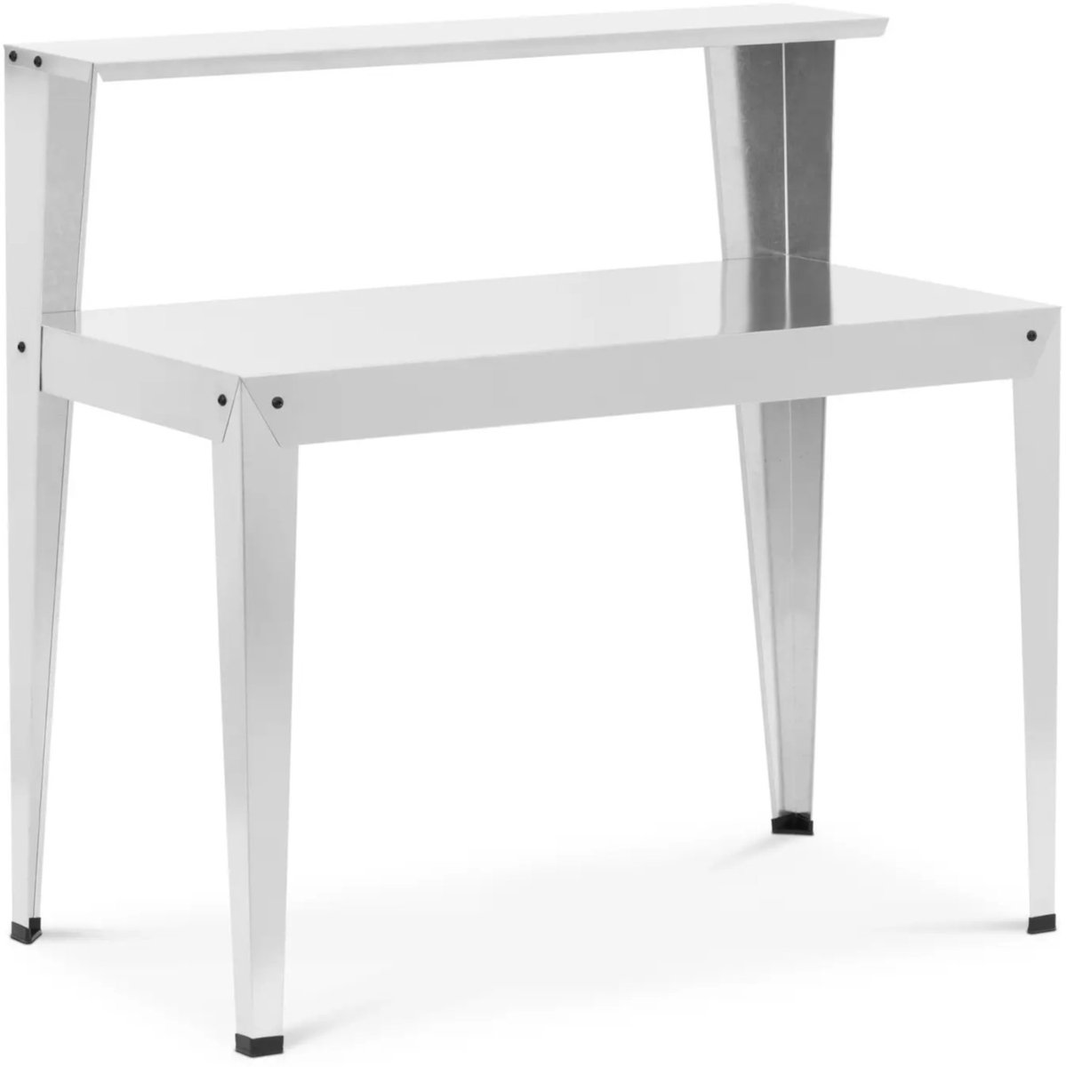 Uniprodo - Planttafel met plank - gegalvaniseerd staal - 112 x 64 x 110 cm