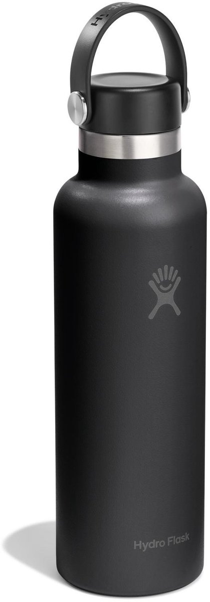 Hydro Flask Drinkfles 'Standard Mouth' (621 ml), black – foto 2
