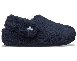 Crocs Classic Cozzzy sloffen voor kinderen - donkerblauw