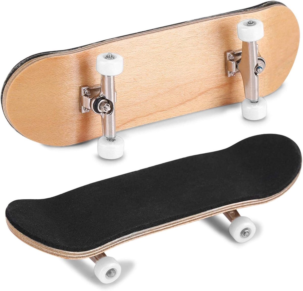 Mini Skateboards Vingerboard Set Hobby en Spel Maple Hout Constructie 96 x 28 mm