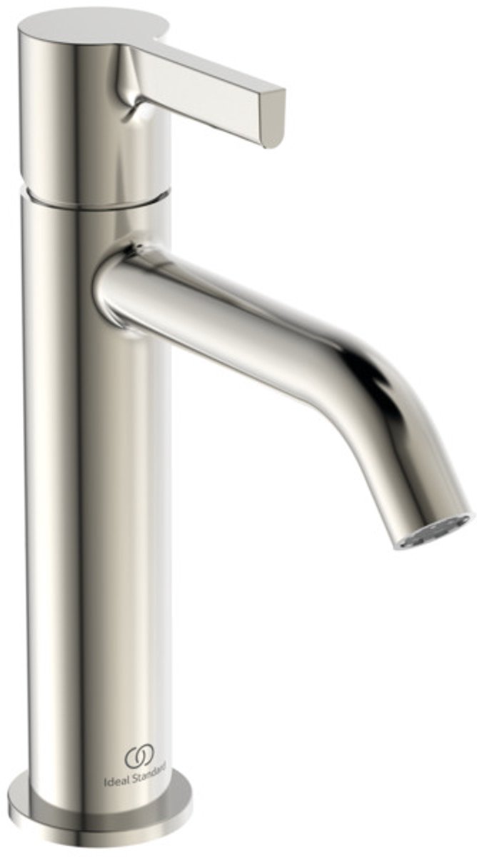 Ideal Standard IS Wastafelkraan Joy Grande - Spr.135mm z.afvoergarn. Silver Storm, BE279GN