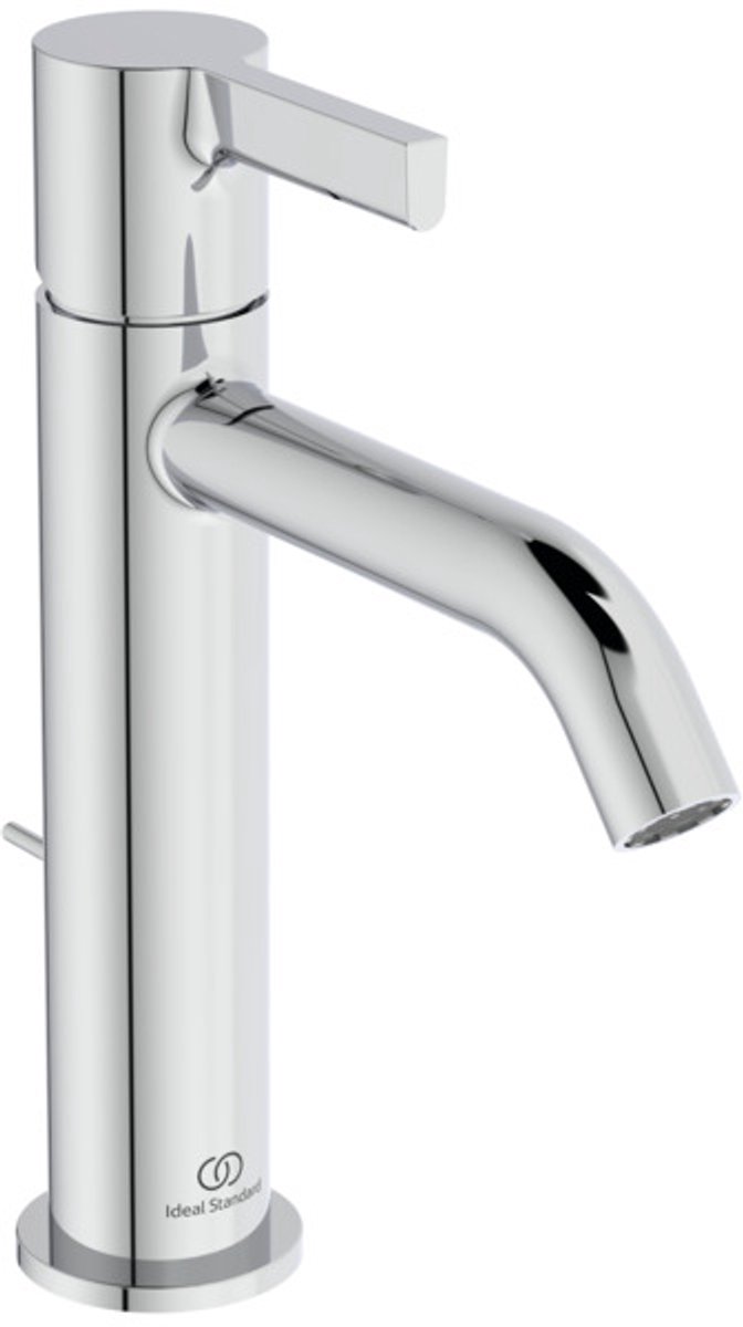 Ideal Standard IS Wastafelkraan Joy Grande - Spr.135mm m.afvoergarn. Chroom, BE278AA