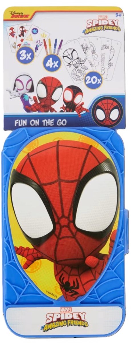 Marvel Spidey Fun On The Go Activiteitendoosje voor Kinderen