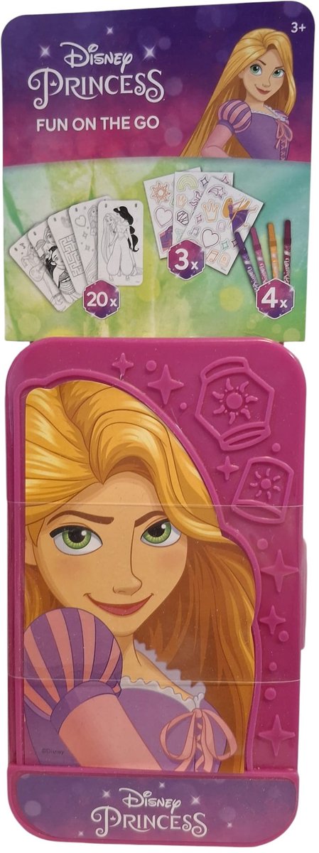 Disney Princess Rapunzel Fun On The Go Activiteitendoosje voor Kinderen