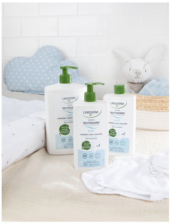 Neutraderm Baby Liniment Oleo-Calcaire Pompfles Bio 1 L van Neutraderm — afbeelding 3