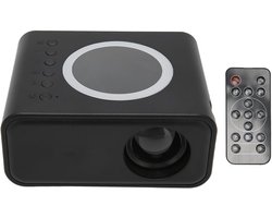 KZQ Mini Projector - Draagbaar Full Hd 1080p Led Projector Met Wifi - Geschikt Voor Telefoon En Computer - Ideaal Voor Thuis Slaapkamer Tuin Binnen Buiten Kamperen En Voetbal Kijken - Zwart