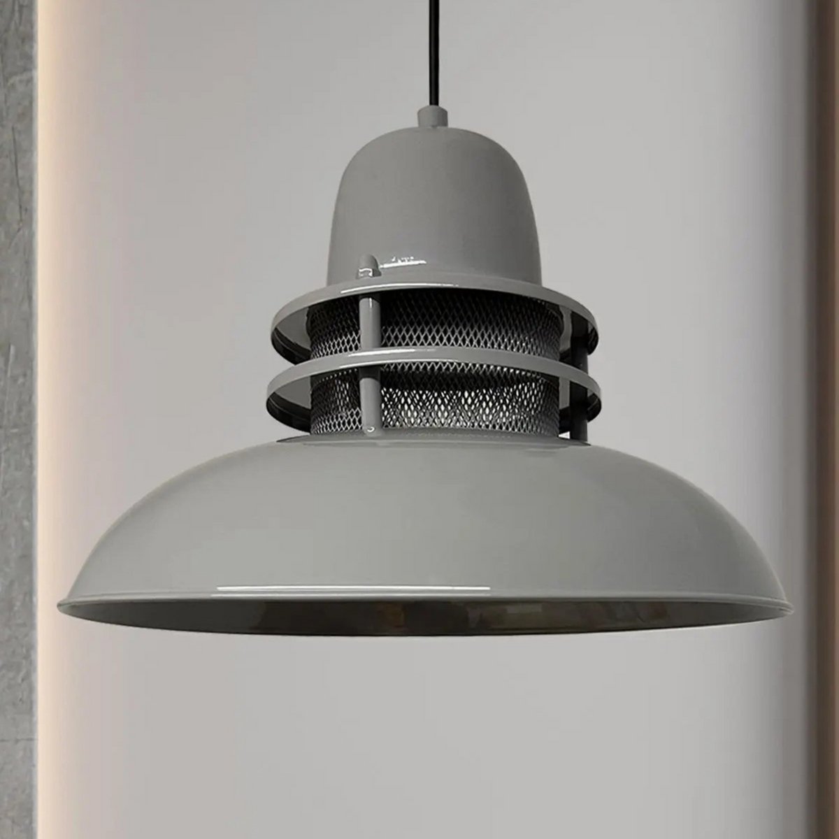 Bamyum Torchia Hanglamp Industrieel Metaal Ø34 cm, Vintage Hanglamp, E27 Pendellamp