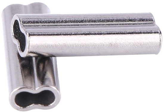 Dailygoods- Crimping Mouw 200 stuks - Dubbele Vat Mouwen - Koper Buis Connector - Corrosiebestendig - Hoogwaardig Materiaal - Professionele Keuze - Visconnector van Dailygoods — afbeelding 4