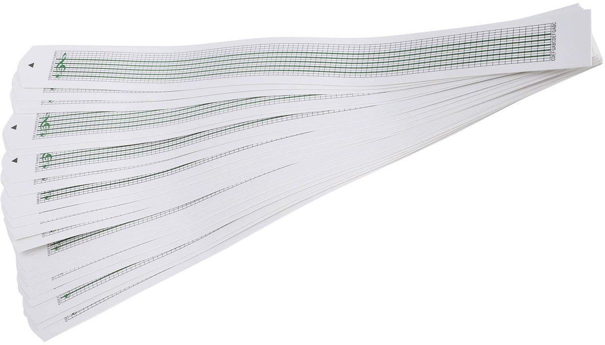 NTH products- Muziekdoos - Creatieve Muziekcompositie - Muziekdoos Navulling Papier - Doe-het-zelf Tool - Niet Giftig - Veilig en Betrouwbaar - Muzieknotatie