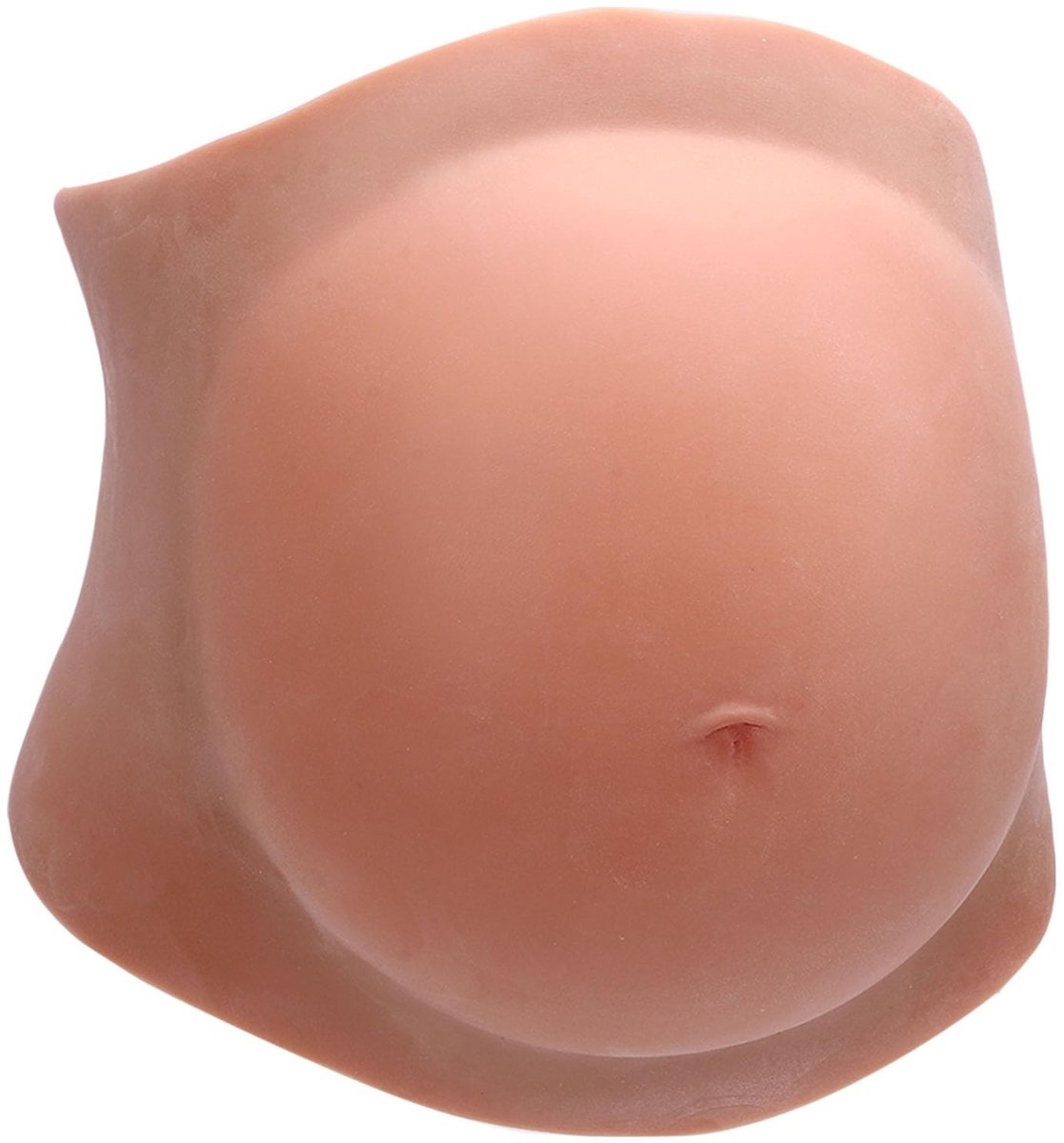 Dailygoods- Kunstmatige Babybuik Verstelbaar - Siliconen Buik - Kostuumvoorstellingen - Antiek Messing - Geschikt voor Diverse Lichaamstypes - Zwangerschapsbuik