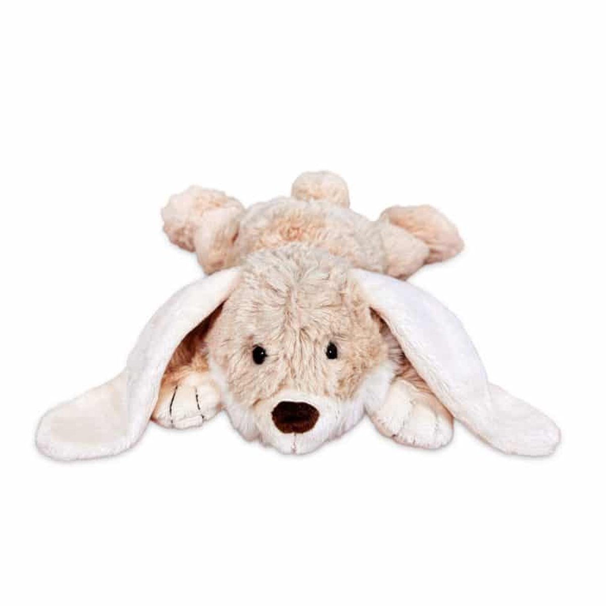Kraampakket beige / groen – Knuffel Konijn, Baby Mutsje & Slab – neutraal kraamcadeau – baby meisje / jongen – babyshower – Luxe Gouden Geschenkverpakking – Brievenbus Kraamcadeau – foto 4