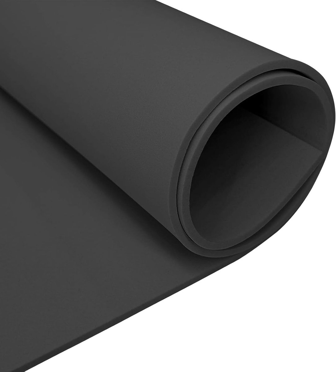 EVA Foam Board Zwart 350 mm x 2 mm x 1.6 m voor Cosplay, Kostuums en DIY Projecten