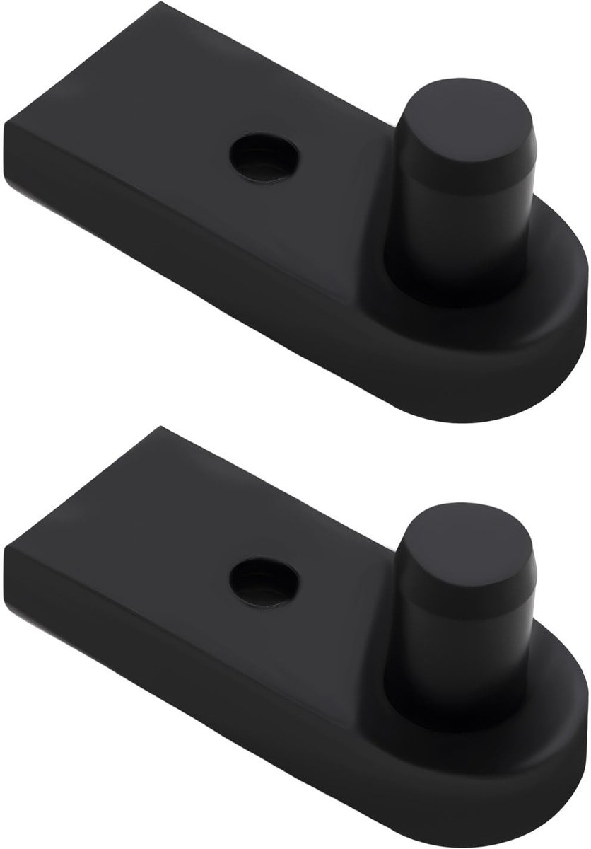 Dailygoods- Douchedeur Scharnier Vervanging - Enkele Pin Pivot - 360 Graden Draaiend - Geschikt voor Glazen Deuren - 32x15x14mm - Veiligheidsontwerp - Glazen Deur Scharnier