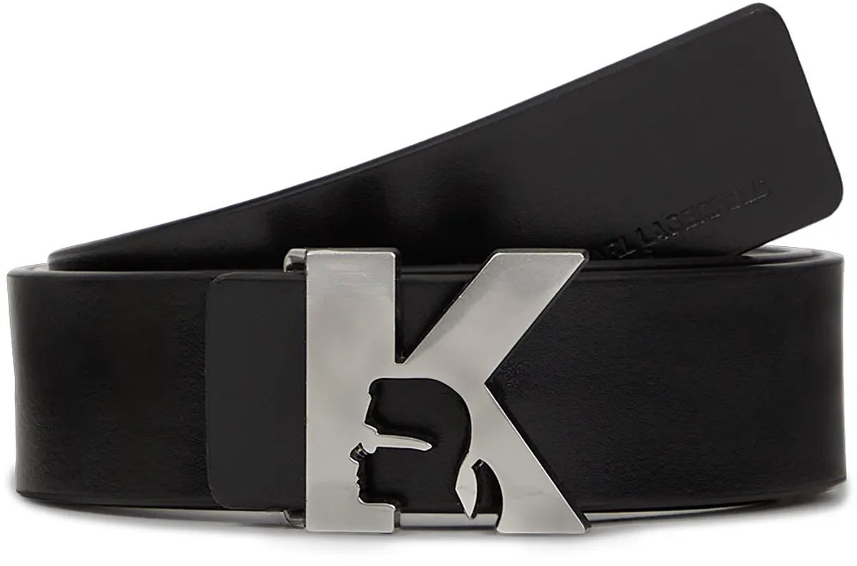 Karl Lagerfeld Jeans B3m33076 Reversible Riem Zwart 85 cm Man