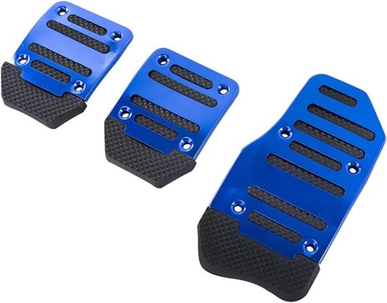 Voetpedaalhoezen Set - Antislip Pedaal Covers - Veiliger Rijden - Universele Pasvorm - 3 Stuks - Rood — afbeelding 5