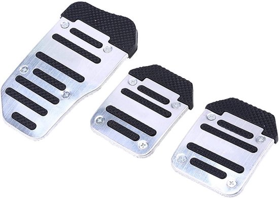 Voetpedaalhoezen Set - Antislip Pedaal Covers - Veiliger Rijden - Universele Pasvorm - 3 Stuks - Rood — afbeelding 4