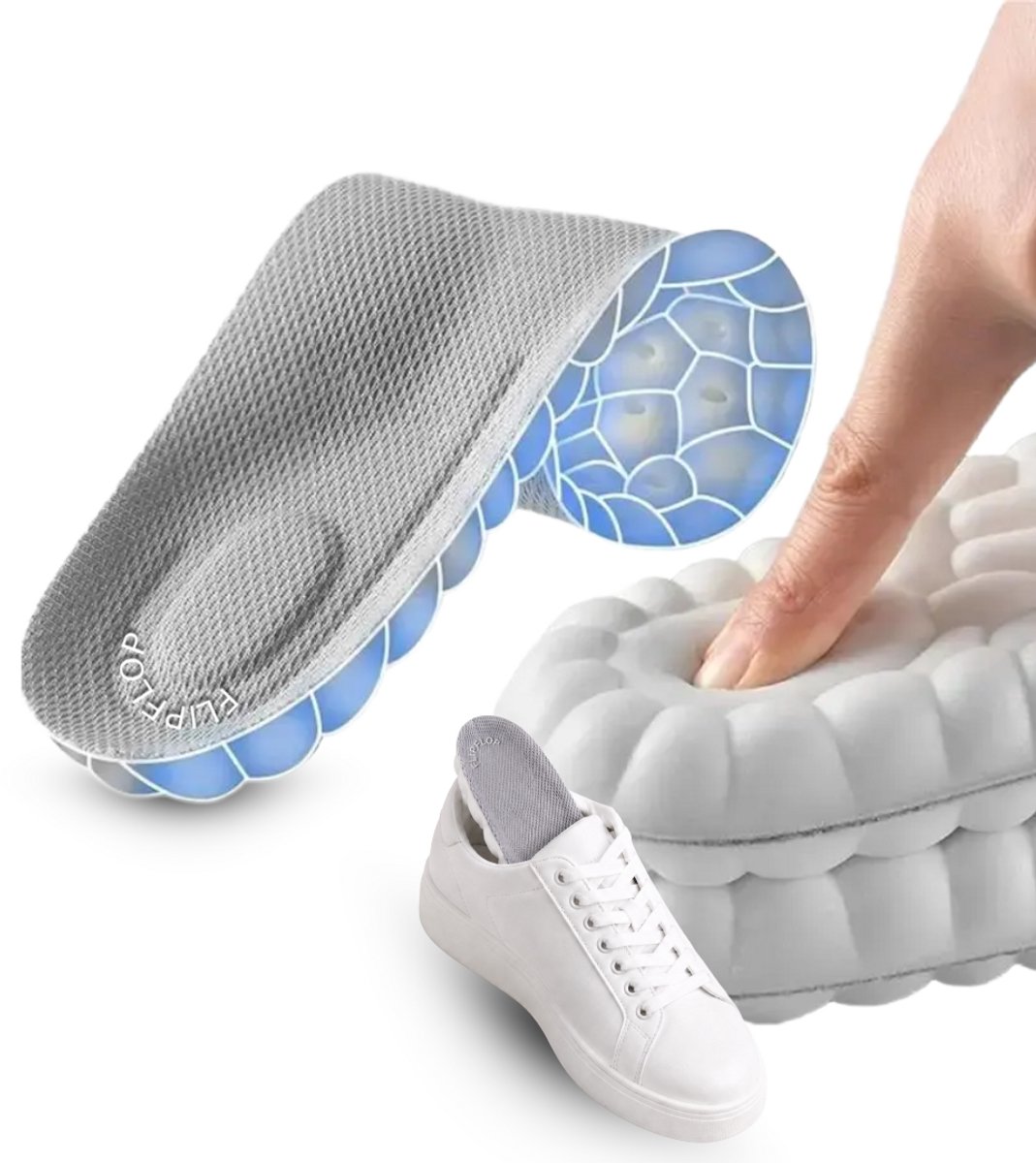 4D Foam Inlegzolen – Ultiem Comfort & Schokdemping - 43/44