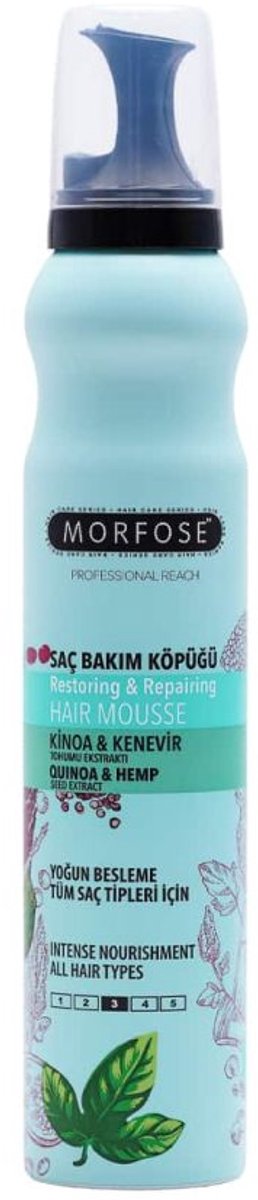 Morfose Hair Mousse Quinoa&Hemp 200ml