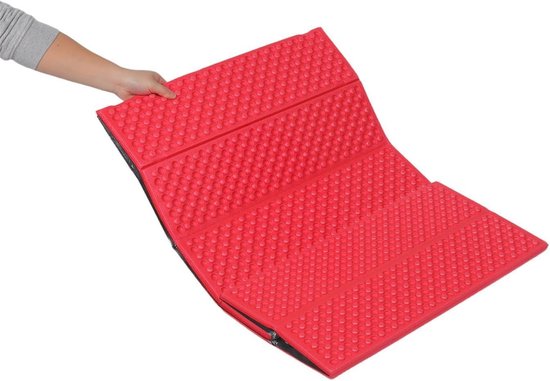 Opvouwbare slaapmat - Kampeer- en picknickmat - Buitenactiviteiten en reizen - Vochtbestendig en lichtgewicht - 186 x 60 cm - Veelkleurig — afbeelding 5