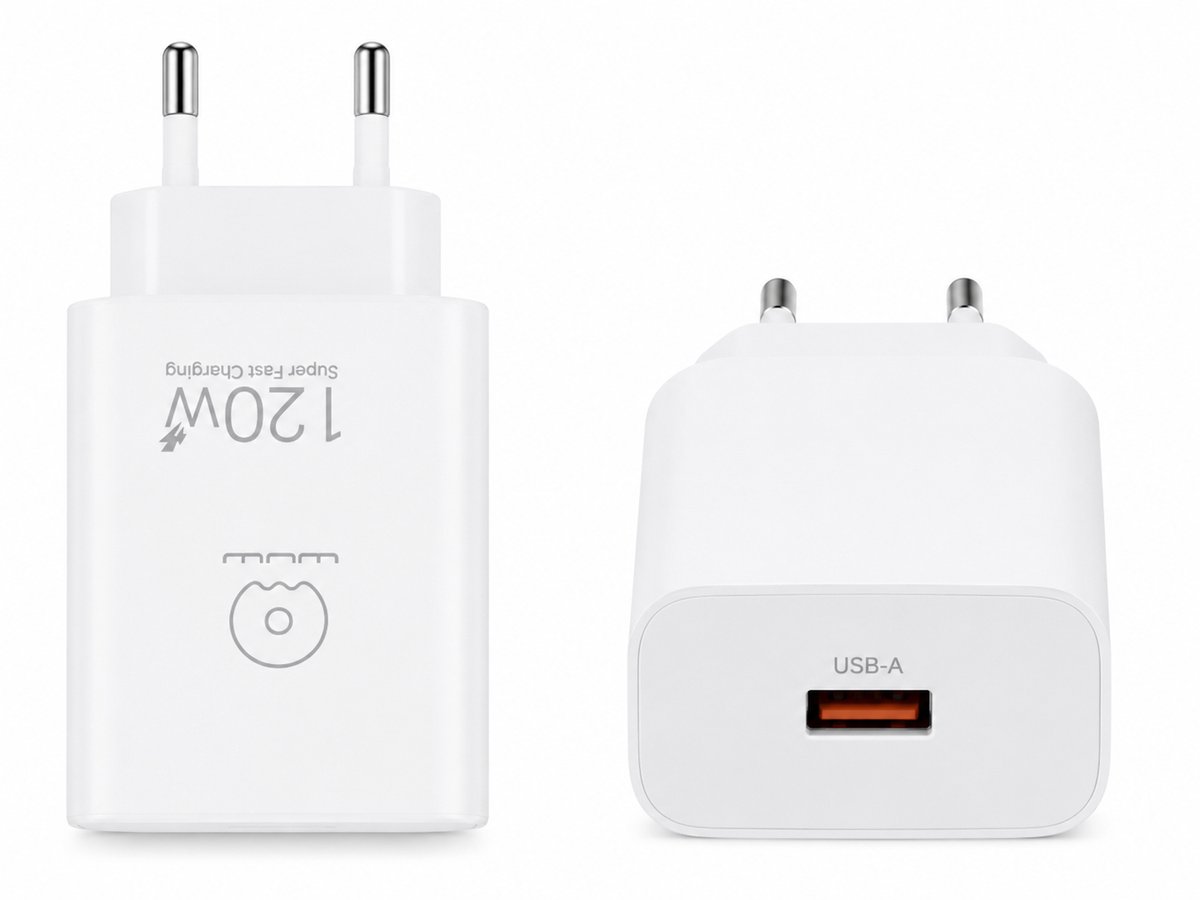 Super Fast Charging 120 W Fully Compatible - Smart Chip - Safe Charger - Flash Charge - USB 120 W Output - Wit