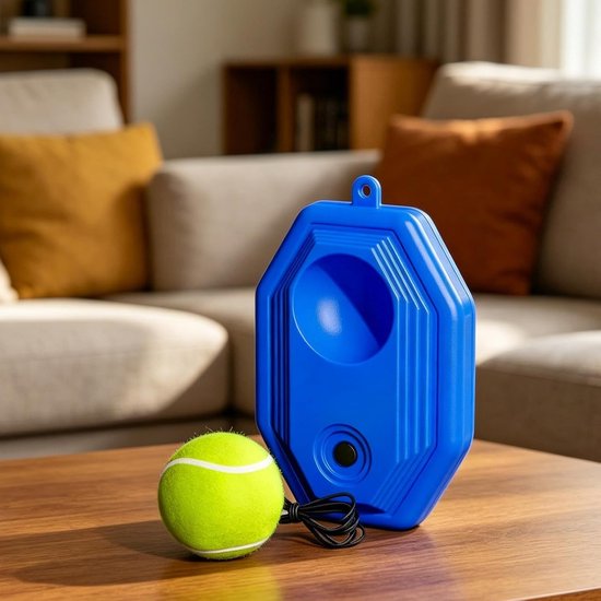 Tennis Rebound Trainer - Tennis Oefenapparaat - Tennisvaardigheden Verbeteren - Stabiele Basis - 235 g - Niet gespecificeerd — afbeelding 3