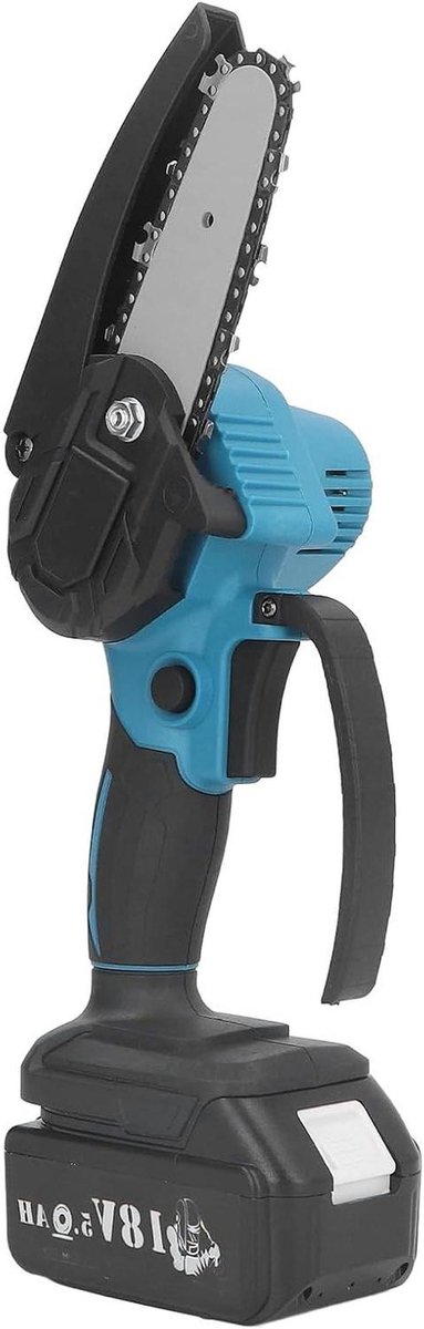Elektrische Snoeischaar - Draadloze Snoeier Tuin - Takken Snoeien - Hoge Kettingsnelheid - 13 cm Zaagblad - Zwart