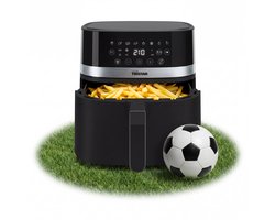 Tristar Airfryer FR-9418 - 8L - Grote Capaciteit XXL - PFAS Vrij - 7 programma's - Warmhoudfunctie - 2000 Watt