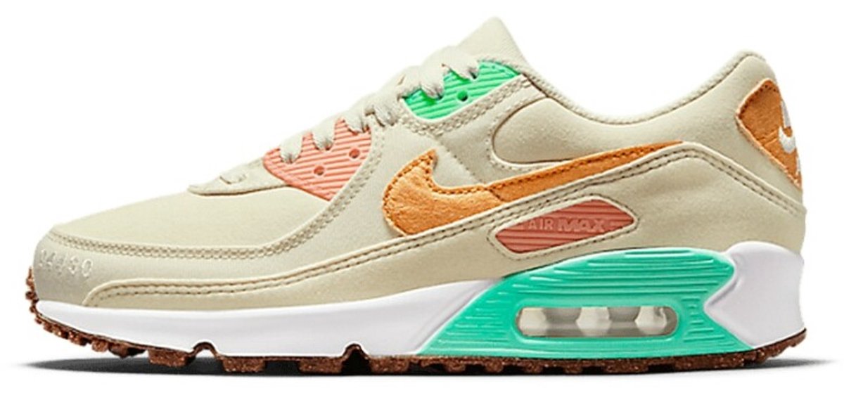 Nike Nike Air Max 90 LX Sneakers Unisex Coconut Milk Metallic Beige