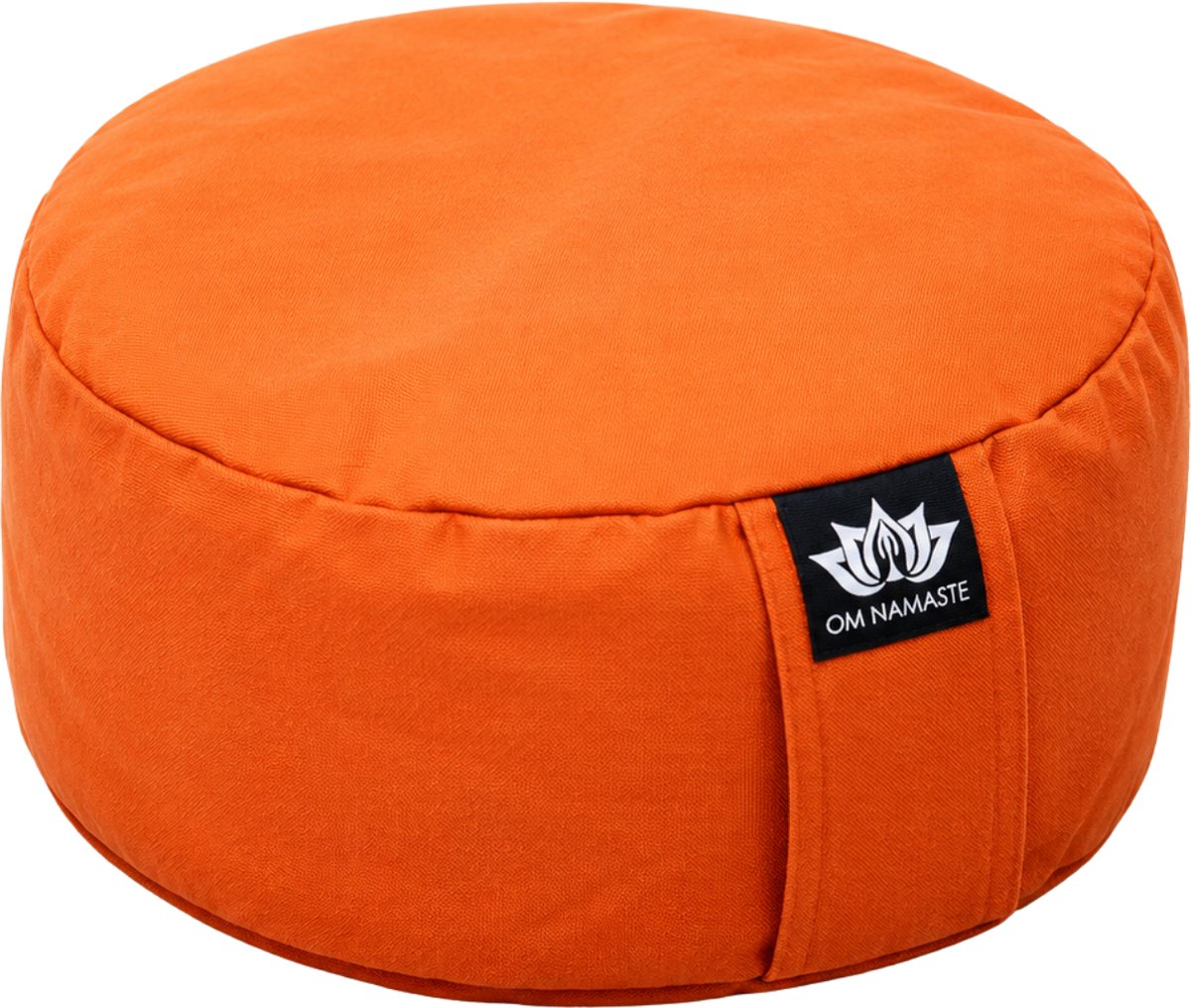 Bol.com Om Namaste Meditatiekussen Rond - Pro Rondo - Oranje aanbieding