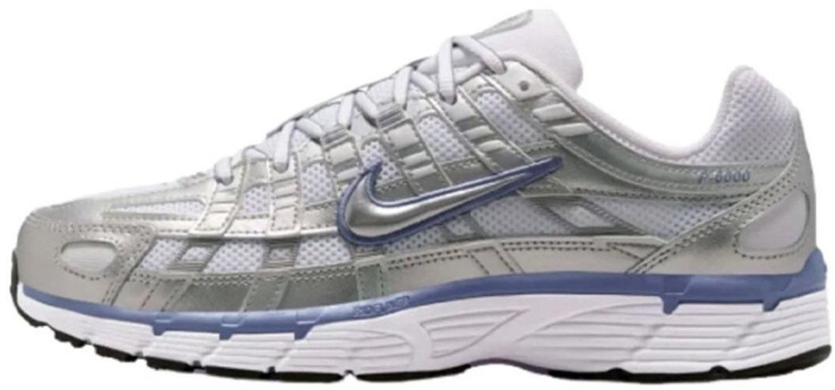 Nike P Sneakers Unisex Metallic World Indigo Grijs