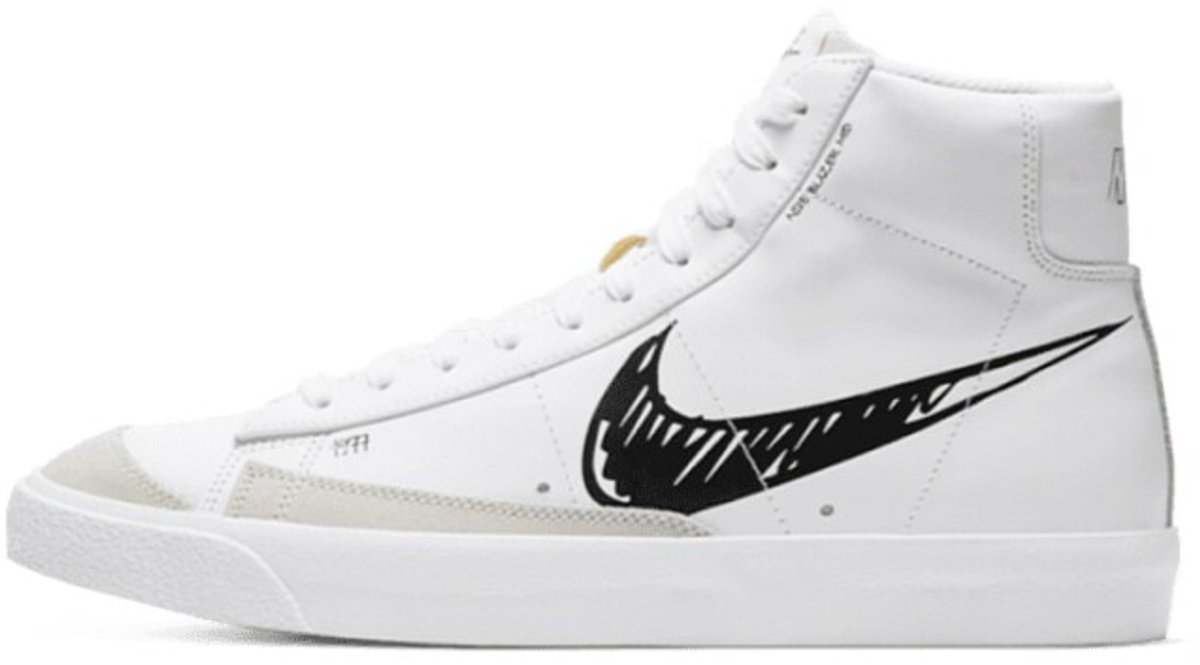 Nike Blazer Mid ’77 Sneakers – Sketch / Blazer Lifestyle Unisex Sneakers Zwart