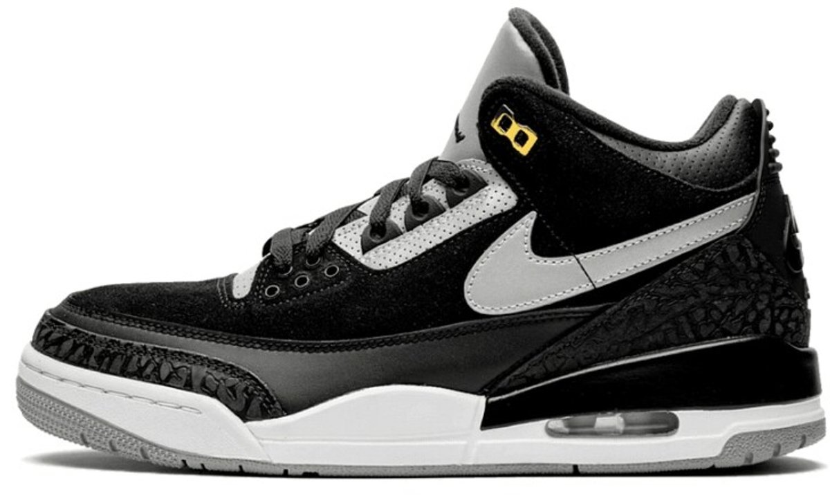 Nike Air Jordan 3 Retro Tinker Hatfield Sneakers Unisex Zwart