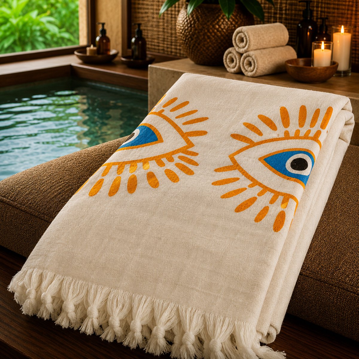 100% Natuurlijke Bamboe Mousseline Peshtemal Badhanddoek Turkse Handdoek Hammam Strandlaken