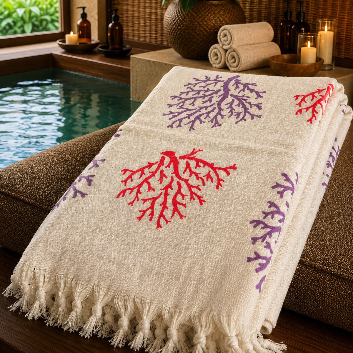 100% Natuurlijke Bamboe Mousseline Peshtemal Badhanddoek Turkse Handdoek Hammam Strandlaken