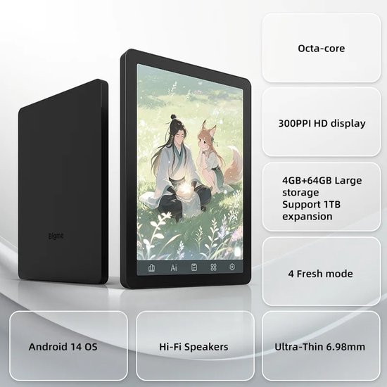 Cventrix E-reader 6 inch - E reader kobo - ereader - Ink eBo ... - cover