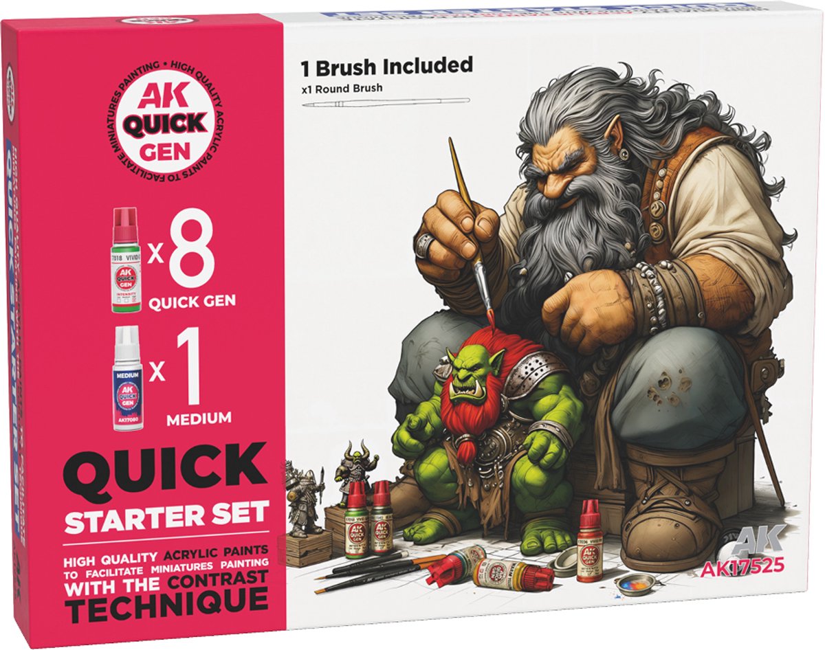 AK Interactive - Quick Gen Starter Set - AK17525