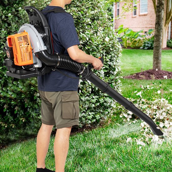 Novari - Bladblazer - Bladblazer benzine - Blazer - Luchtblazer - Blower - Windblazer - 63cc motor - Variabele snelheidsregeling van novari — afbeelding 4