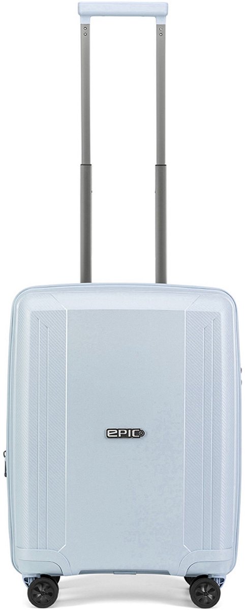 Epic Anthem 4 wielen Cabinewagen 55 cm met uitbreidingsplooi - Harde bagage - TSA slot - pearl blue