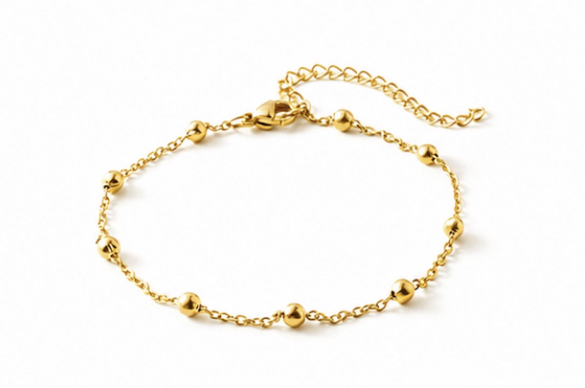 Armband - Goudkleurig- verguld - dames - Vrouwen - feest sieraden - verjaardag cadeau - cadeau - vakantie