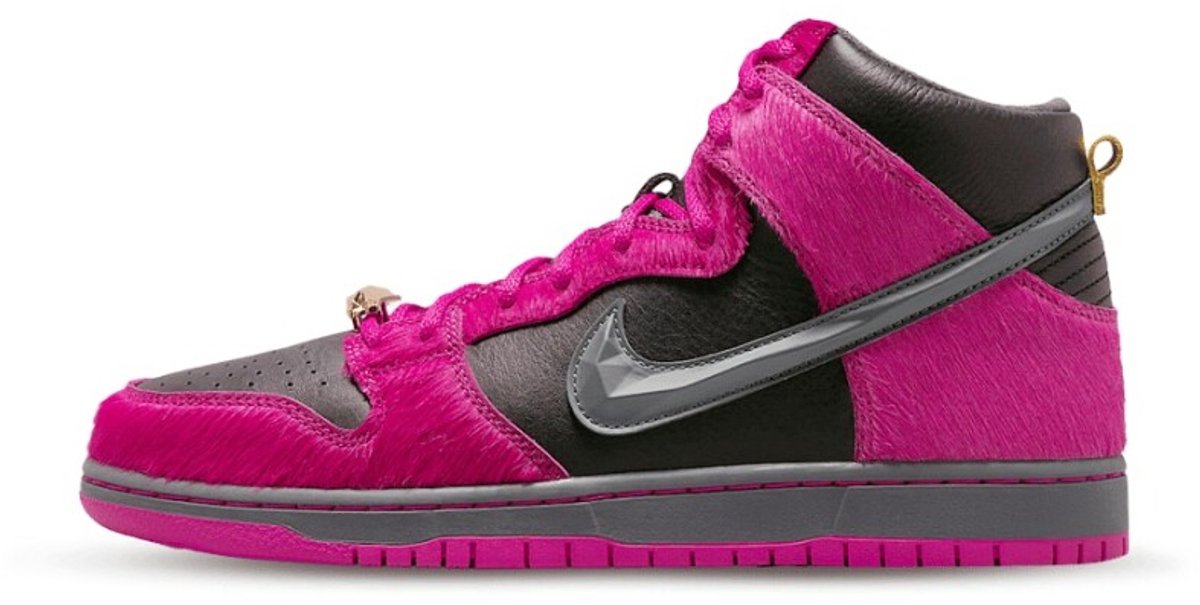 Nike SB Dunk High Run The Jewels Sneakers Unisex Roze