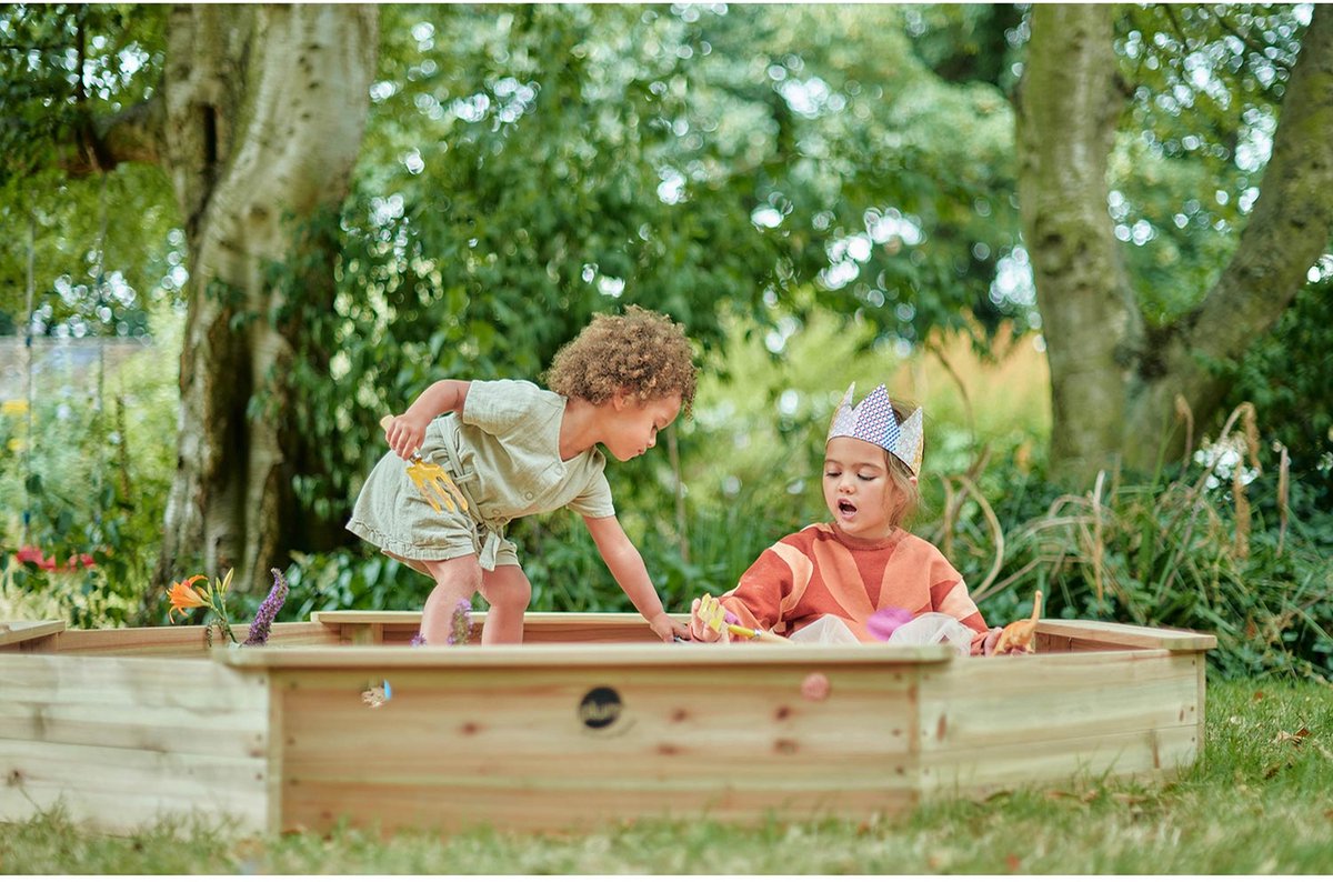 Plum Giant zandbak hout — afbeelding 6