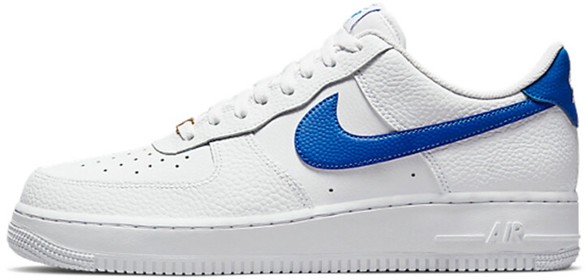 Nike Nike Air Force 1 ’07 LO Sneakers Unisex – Game Royal Wit